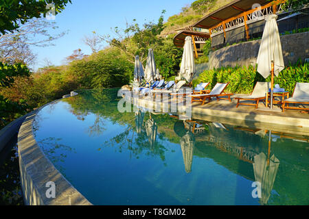 PAPAGAYO COSTA RICA -17 mars 2019- Vue de l'Andaz Peninsula Papagayo Resort, un hôtel de luxe situé sur la péninsule près de Papagayo Liberia en Guana Banque D'Images