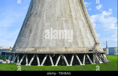 Close-up view of four de l'usine de produits chimiques Banque D'Images