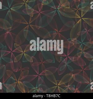 Résumé de fond transparent coloré Illustration de Vecteur