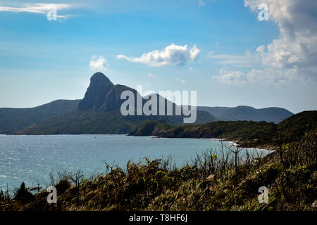 Vue panoramique sur l'île de Con Dao, Vietnam Banque D'Images