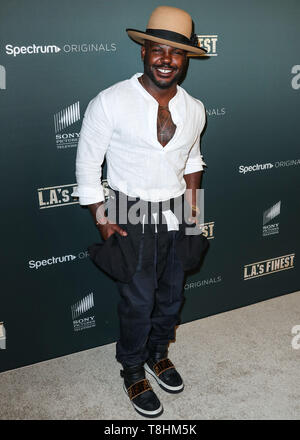 WEST HOLLYWOOD, LOS ANGELES, CALIFORNIE, USA - 10 MAI : Larry Sims arrive à la première de Los Angeles du spectre originaux 'L.A.'s Finest", tenue à l'hôtel Sunset Tower le 10 mai 2019 à West Hollywood, Los Angeles, Californie, États-Unis. (Photo par Xavier Collin/Image Press Office) Banque D'Images