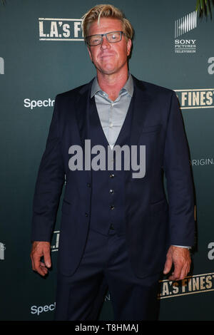 WEST HOLLYWOOD, LOS ANGELES, CALIFORNIE, USA - 10 MAI : Jake Busey arrive à la première de Los Angeles du spectre originaux 'L.A.'s Finest", tenue à l'hôtel Sunset Tower le 10 mai 2019 à West Hollywood, Los Angeles, Californie, États-Unis. (Photo par Xavier Collin/Image Press Office) Banque D'Images