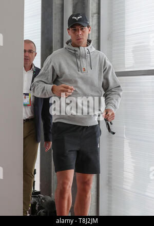 Rome, Italie. 13 mai, 2019. Rome, IBI 19 Bnl International Tennis - Rafael Nadal Conférence de presse indépendant Crédit : Photo Agency Srl/Alamy Live News Banque D'Images