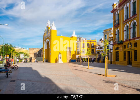 Séville espagne 8 mai 2019 La basilique de Santa Maria de la Esperanza Macarena Banque D'Images