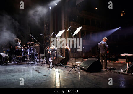 Jamala à concert solo à l'Opéra de Lviv Banque D'Images