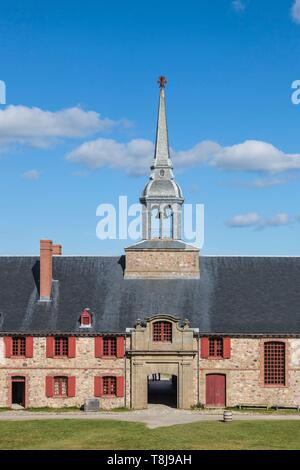 Le Canada, la Nouvelle-Écosse, Louisbourg, Fortress of Louisbourg National Historic Park, Kings Bastion Barracks Banque D'Images