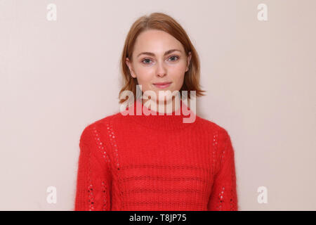 Les 'Macbeth' Red Bull Theatre production entreprise photocall au vignoble studios de pratique avec AnnaSophia Robb : où : New York, New York, United States Quand : 12 Avr 2019 Crédit : Joseph Marzullo/WENN.com Banque D'Images