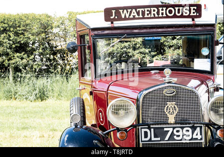 Ford Model A van, mobile shop, camion de livraison, ww2, UK Banque D'Images