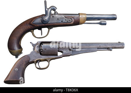 Pistolet arme antique Banque D'Images