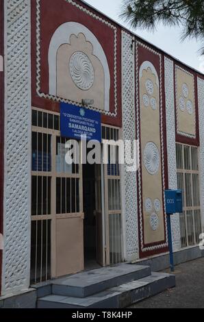 Samarkand, l'UNESCO Weltkulturerbe en France : Stellenangebot in der Altstadt Banque D'Images