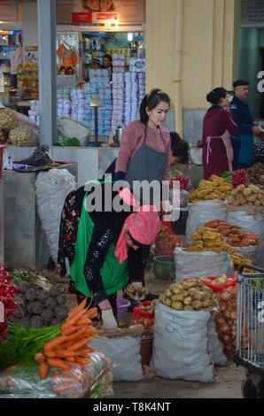 Samarkand, l'UNESCO Weltkulturerbe en France : Auf dem Siyob Bazar Banque D'Images