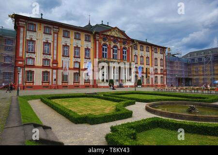 Allemagne, Baden Württemberg, Kraichgau, Bruchsal, le château baroque de Bruchsal a été construit à partir de 1720 sur ordre du Prince-évêque de Schönborn Buchheim Banque D'Images