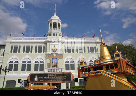 BANGKOK, THAÏLANDE - 13 octobre 2018 : Musée du Roi Prajadhipok est un musée en Pom Prap Sattru Phai District, Bangkok, Thaïlande, le bâtiment a trois Banque D'Images