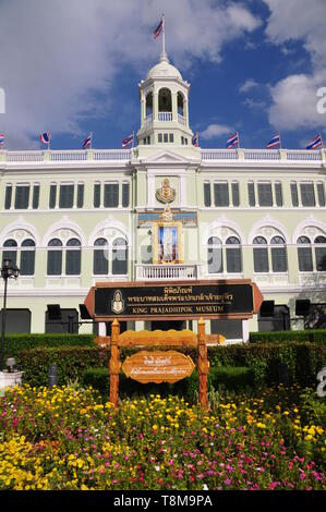 BANGKOK, THAÏLANDE - 13 octobre 2018 : Musée du Roi Prajadhipok est un musée en Pom Prap Sattru Phai District, Bangkok, Thaïlande, le bâtiment a trois Banque D'Images