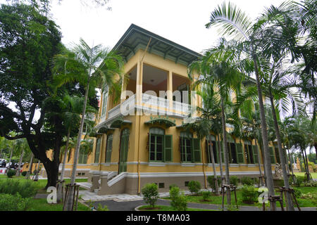 BANGKOK, THAÏLANDE - 13 octobre 2018 : Parusakawan Palace est un site historique de Bangkok, Chitralada Villa où le Prince Maha Vajiravudh séjourné Banque D'Images