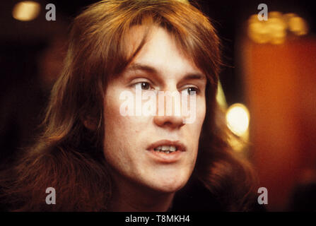 Alvin Lee, Amsterdam, Pays-Bas - 1974, (Photo Gijsbert Hanekroot) *** légende locale *** Alvin Lee, 10 ans après Banque D'Images