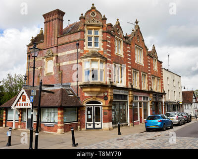 Bâtiment utilisé comme la Gazette du Tambury dans la série à succès après la vie, avec Ricky Gervais. Vieux Hemel. Banque D'Images