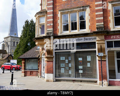 Bâtiment utilisé comme la Gazette du Tambury dans la série à succès après la vie, avec Ricky Gervais. Vieux Hemel. Banque D'Images