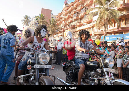 Carnaval de Goa, Inde 2019 Banque D'Images