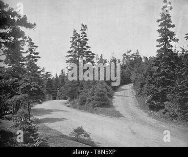 'Le parc Point Pleasant, Halifax, Nouvelle-Écosse', c1897. Créateur : Inconnu. Banque D'Images