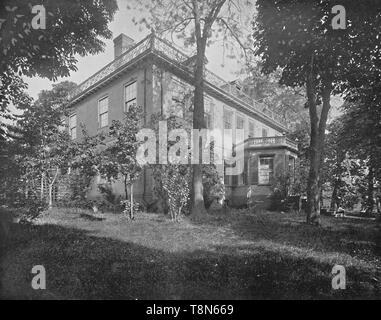 Chuyler "Mansion, Albany, New York', c1897. Créateur : Inconnu. Banque D'Images