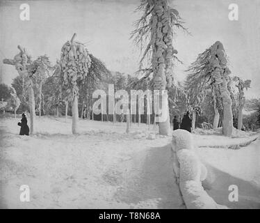 'Frost travaillent dans Prospect Park, Niagara', c1897. Créateur : Inconnu. Banque D'Images