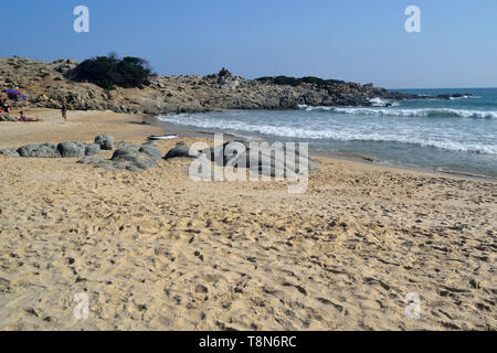 Plage de Campana Banque D'Images