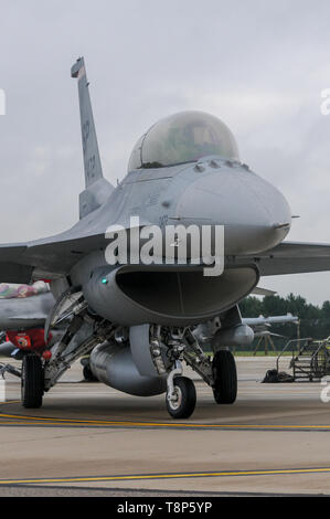 F-16DM 91-0472 TFS 480e RAF Lakenheath Banque D'Images