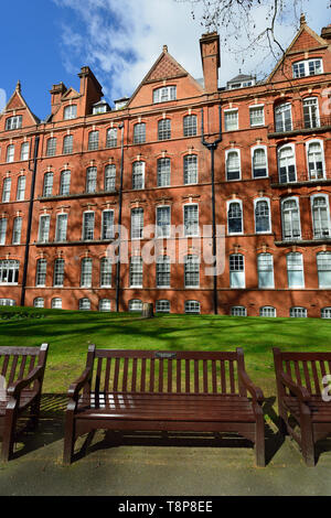 Les Jardins de Mount Street, Mayfair, à l'ouest de Londres, Royaume-Uni Banque D'Images