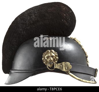 Pare-balles, casques, casque bavarois pour l'infanterie modèle 1886 soldats, Editorial-Use-seulement Banque D'Images