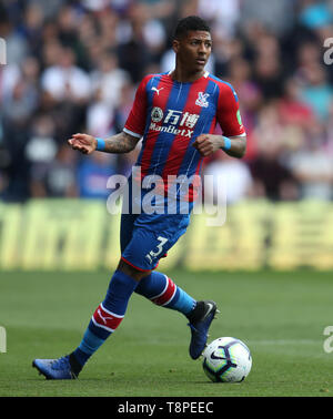 Le Crystal Palace Patrick van Aanholt en action Banque D'Images