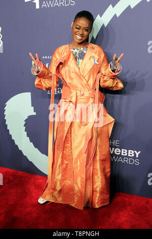 New York, USA. 13 mai, 2019. L'artiste d'enregistrement Tierra assiste à la 23e Webby Awards Red Carpet tenue à Ciprani-Downtown le 13 mai 2019 dans la ville de New York. Credit : Mpi43/media/Alamy Punch Live News Banque D'Images