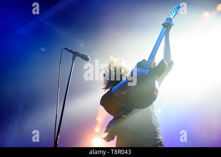 Barcelone, Espagne. 14 mai, 2019. Le poisson-chat et l'Bottlemen produisent en concert à Razzmatazz Club. Crédit : Christian Bertrand/Alamy Live News Banque D'Images