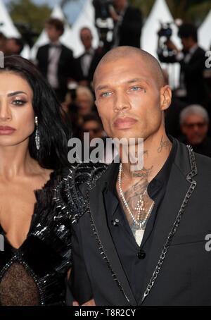 Cannes, France. 14 mai, 2019. Jeremy Meeks assiste à l'ouverture et la première de "Les morts ne meurent pas au cours de la 72e édition du Festival de Cannes au Palais des Festivals de Cannes, France, le 14 mai 2019. Utilisation dans le monde entier | Credit : dpa/Alamy Live News Banque D'Images