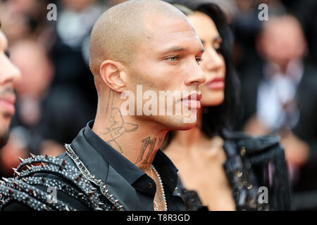 Cannes. 14 mai, 2019. Jeremy Meeks arrive à la première de "les morts ne meurent pas ' au cours du Festival de Cannes 2019 le 14 mai 2019 au Palais des Festivals à Cannes, France. ( Crédit : Lyvans Boolaky/Espace d'image/media Punch)/Alamy Live News Banque D'Images