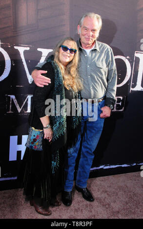 Los Angeles, Californie, USA 14 mai 2019 Acteur Leon Rippy et épouse Carol Rippy assister à Los Angeles Première de HBO Films' le bois mort le 14 mai 2019 au Dôme de Cinerama à Los Angeles, Californie, USA. Photo de Barry King/Alamy Live News Banque D'Images