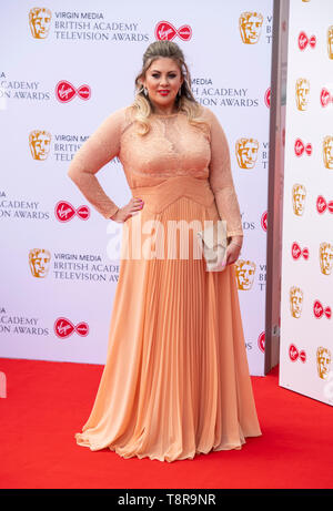 Londres, ANGLETERRE - 12 MAI : Louise Pentland assiste à la Virgin Media British Academy Television Awards au Royal Festival Hall le 12 mai 2019 dans la région de Lo Banque D'Images