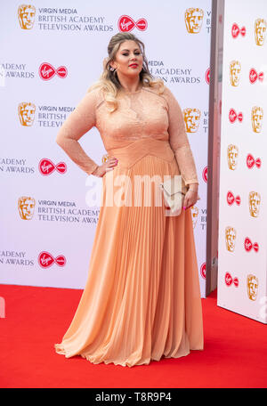 Londres, ANGLETERRE - 12 MAI : Louise Pentland assiste à la Virgin Media British Academy Television Awards au Royal Festival Hall le 12 mai 2019 dans la région de Lo Banque D'Images