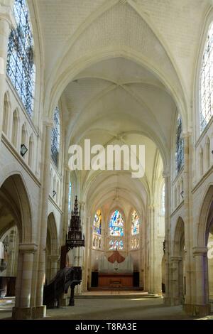 France, Morbihan, Pontivy, Saint Joseph de l'Église impériale Banque D'Images
