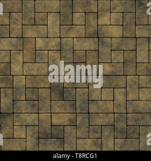 Paves Seamless Texture Tile Banque D'Images