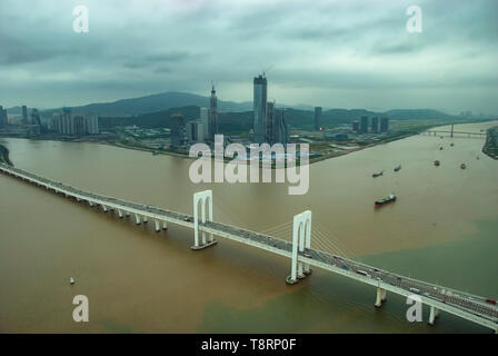 Vues de la Tour Macao Macao de la Banque D'Images