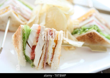 Club sandwich Banque D'Images