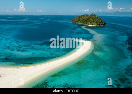Bon Bon incroyable plage sur l'île notamment, Philippines Banque D'Images