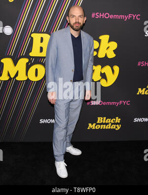 14 mai 2019 - North Hollywood, Californie, USA - 14, mai 2019 - North Hollywood, Californie. Paul Scheer assiste à EmmyÂ Horaires® pour votre compte "argent noir" au Saban Media Center. (Crédit Image : © ZUMA/Bennight Billy sur le fil) Banque D'Images