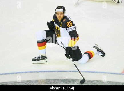 Kosice, Slovaquie. 15 mai, 2019. Joueur pro LNH Leon DRAISAITL, DEB 29 (Edmonton Oilers) Allemagne - Deutschland - Slovaquie Slovaquie Groupe Préliminaire UN CHAMPIONNAT DU MONDE DE HOCKEY CHAMPIONSHIPS à Kosice, Slovakia, Slovaquie, 15 mai 2019, de la saison 2018/2019, le Crédit : Peter Schatz/Alamy Live News Banque D'Images