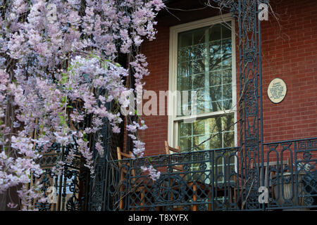 Ancienne maison de James Harper (1795-1869), éditeur et maire de New York, de Gramercy Park, à Manhattan, New York City Banque D'Images