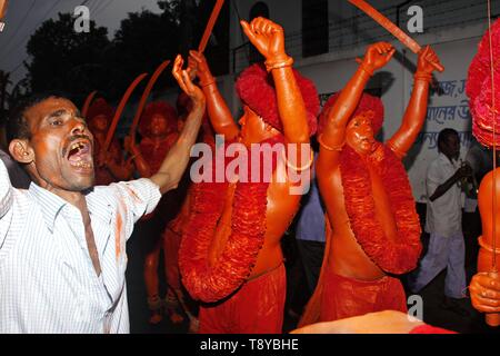 Festival Dolkach au Bangladesh Banque D'Images