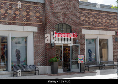 ORLANDO, USA : le 01 mai 2019 : droit de l'avant boutique Havaianas Banque D'Images