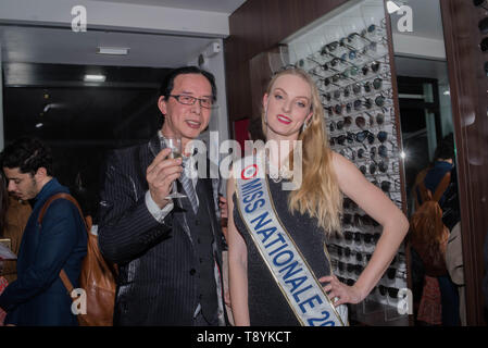 Optique lumière Levallois - 14 mai 2019 - Tapis Rouge Partie à l'ouverture de Festival de Cannes, le 'montée des Marches de Light Optical' Banque D'Images