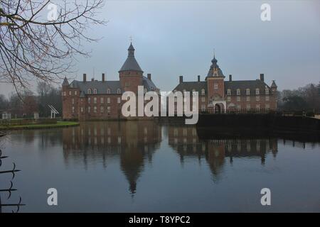 Château près de Isselburg Anholt, Allemagne Banque D'Images